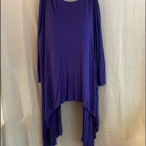 Royal Blue with a little flare in the back